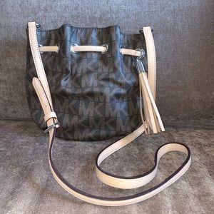 Michael Kors Monogrammed Crossbody Bag